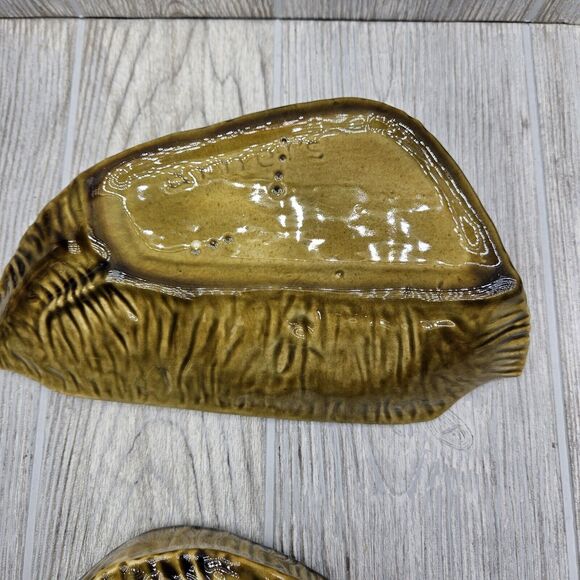 Vintage Arnel's Brazil Brazilian Nut Candy Trinket Dish‎ Lid Ceramic Rare - Picture 8 of 8